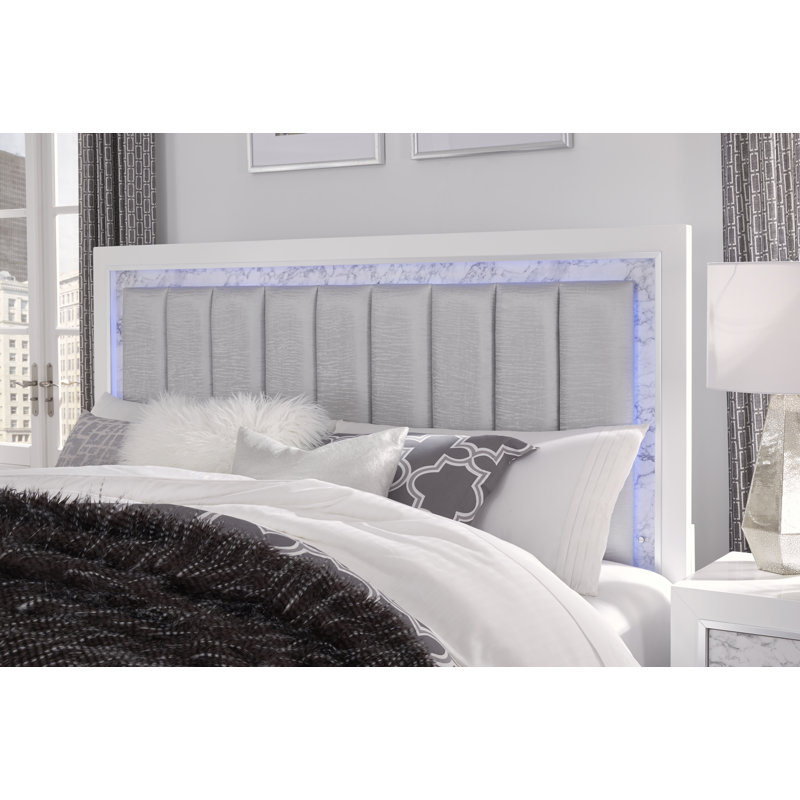 Lit double SKYE MARBLE WHITE