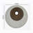 Round and Ribbed Double Layer Sandstone Wall Art, Medium, Brown and Gray-1374491659-1374491701