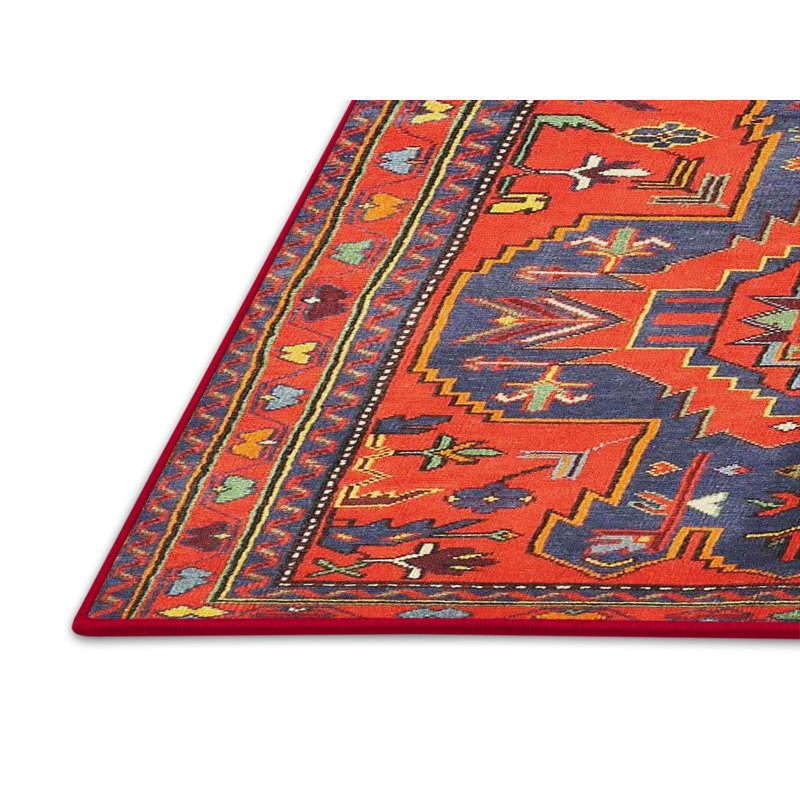 Oriental Indoor Rug, Rectangle 5' x 7'