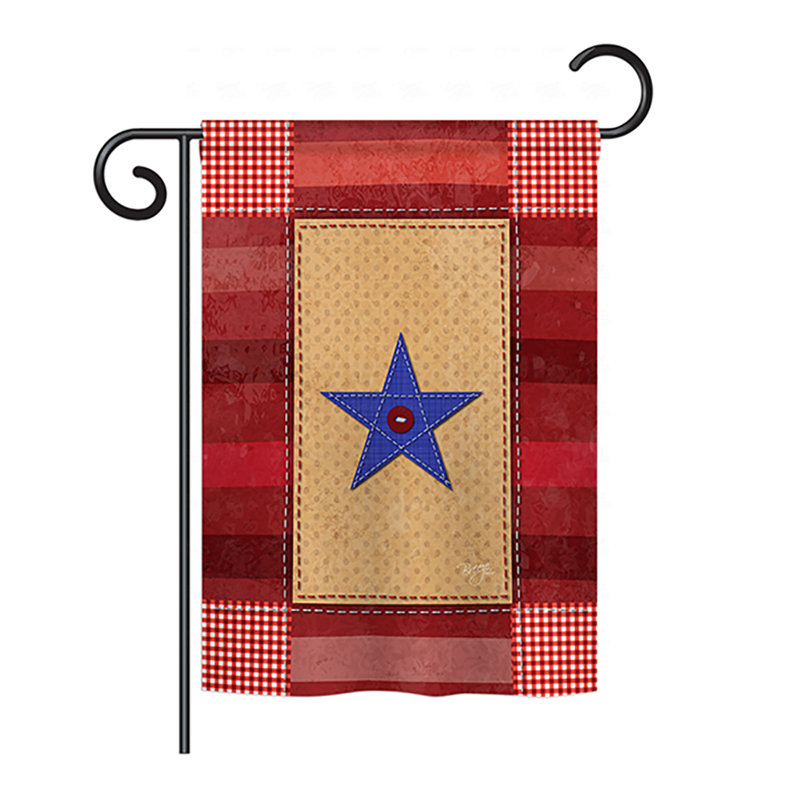 Double Sided Polyester House Flag, 18.5" H x 13" W