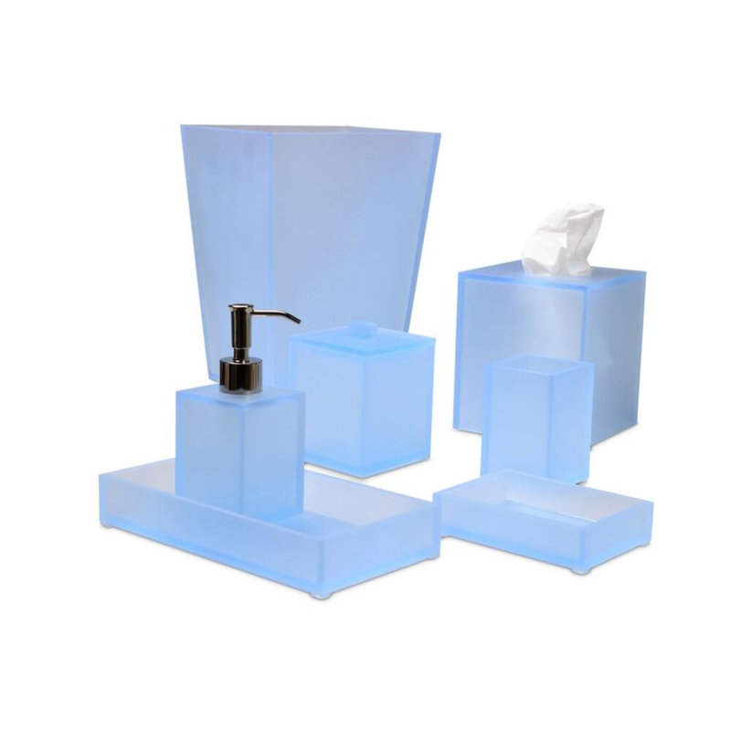 Soap / Lotion Dispenser, Silver/Frosted Sky