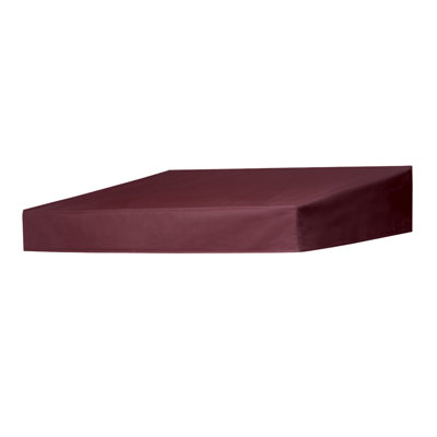 Auvent de porte en pente l 6 pi x P 4 pi