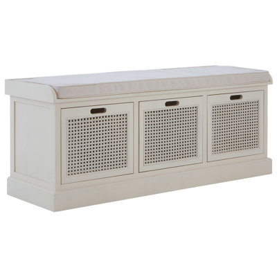 Tunkhannock Wood Storage Bench