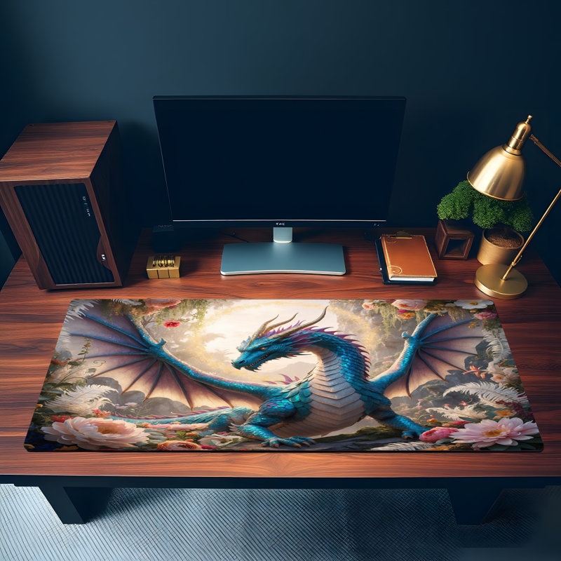 Polyester Desk Pad, 23.6x13.8