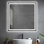 LED Bathroom Mirror With Backlit And Front Light, Memory Function, Anti-Fog, 3 Color Temperatures & Dimmable Light
