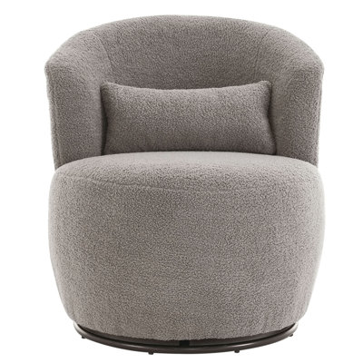 Upholstered Swivel Accent Chair Arm Chair