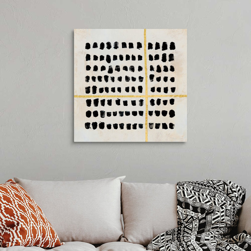 " Time " Painting Print, Wrapped Canvas, 30" H x 30" W, No Frame