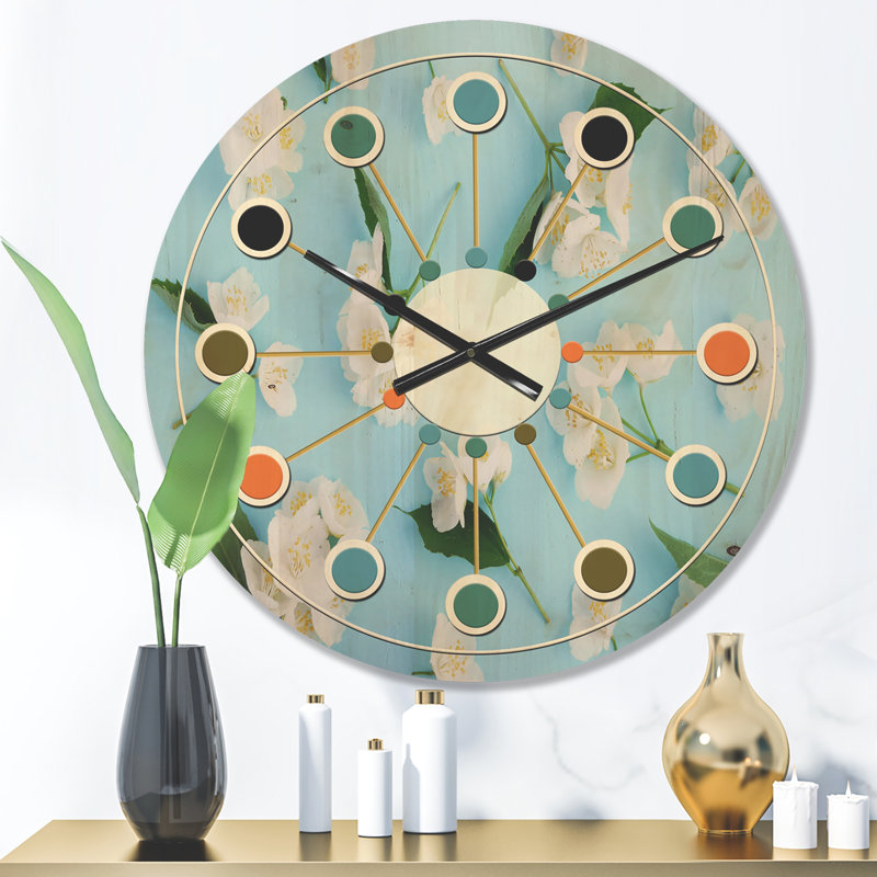 Horloge murale Jasmin, Moyenne