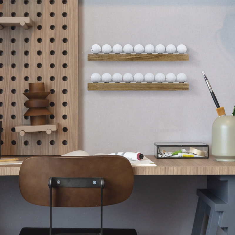 2-Piece Wall Mounted Golf Ball Rack
