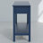 Console Table With 3 Drawers And Bottom Shelf-1555847254
