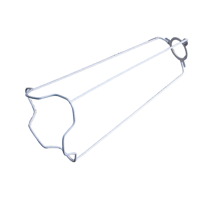Fabric Novelty Candelabra Shade ( Screw On ) in White, 23cm H x 7cm W x 7cm D