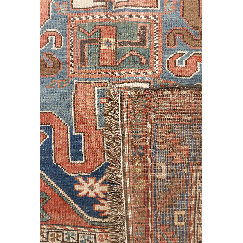 Kazak One-of-a-Kind 4' X 7'5" Area Rug