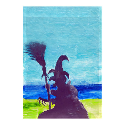 Double Sided Polyester Halloween Garden Flag