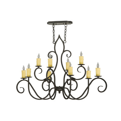 Elivra 10 - Light Chandelier