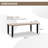 Rectangular Metal Outdoor Coffee Table