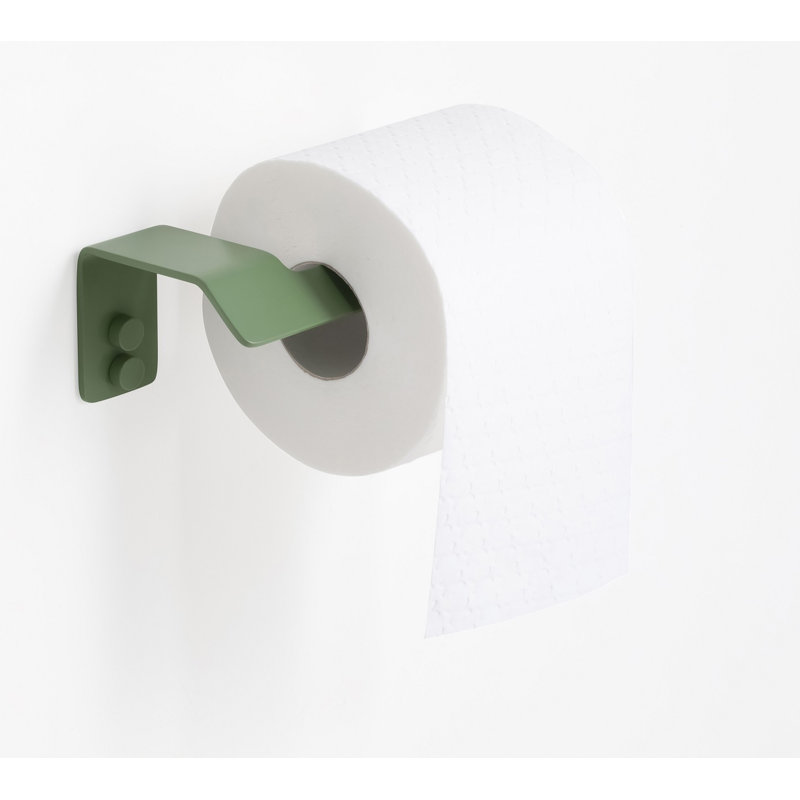 Porte-papier hygiénique mince sans couvercle, Vert
