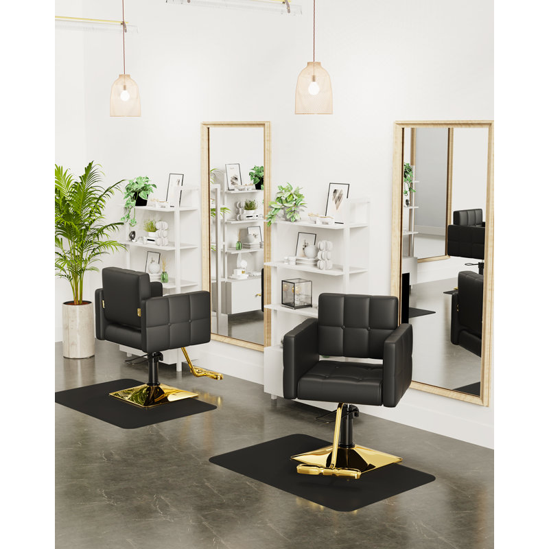 Fauteuil de massage en faux cuir, Noir