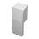 Baseboarders Premium Easy Slip-On Baseboard Heater Cover Right Side Open End Cap - White (Any Size)