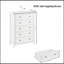 Commode polyvalente à 5 tiroirs pour un espace de vie organisé-2063587726