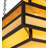 Hyde Park 8 - Light Steel Dimmable Square / Rectangle Chandelier