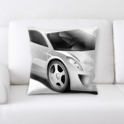 Microsuede Throw Pillow