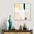 White Floater Framed