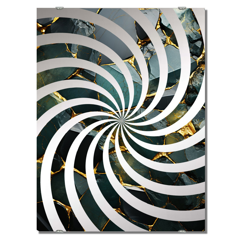 Broche Rectangle Mirror, 40" x 30"