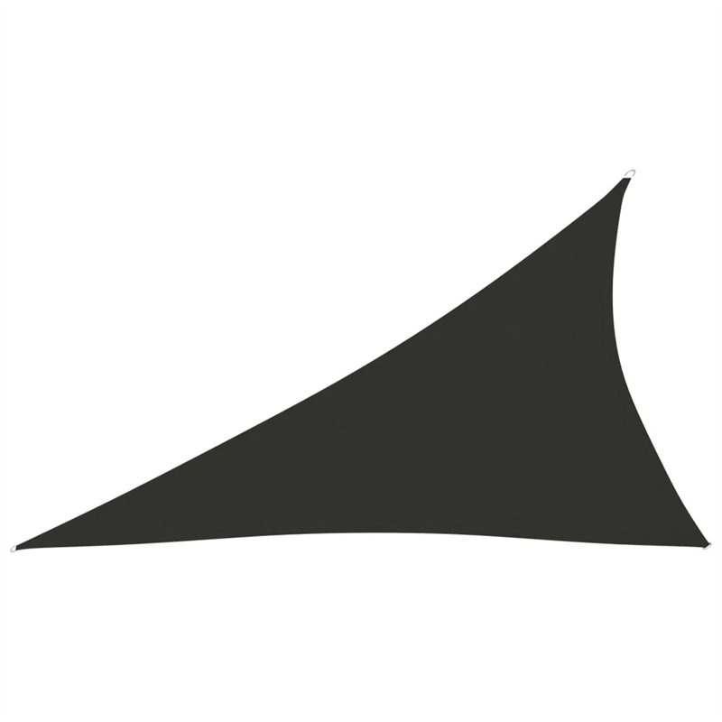 Philmont Triangular Shade Sail, Anthracite, 5m W x 3m D