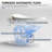 Elongated Smart Toilet with Heated Seat, Dryer & Foot/Remote Flush – Tankless Streamlined Design