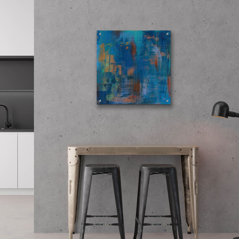 «Northern Lights» par Melissa Averinos, art mural en verre acrylique, H 24 po x l 24 po x P 0,2 po