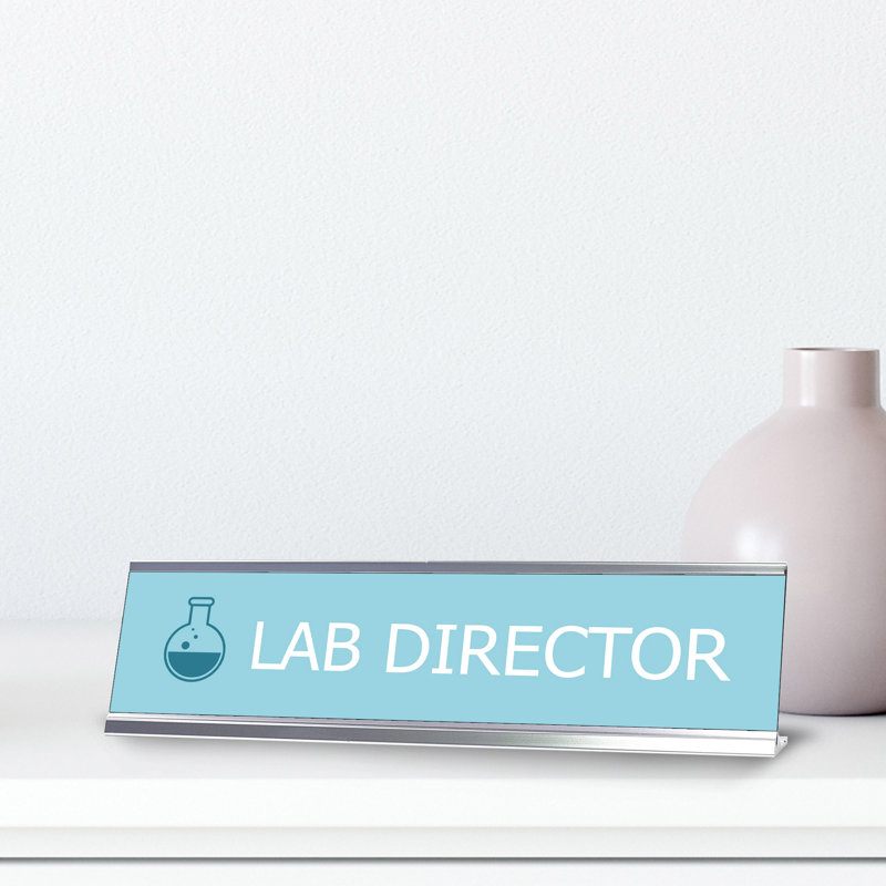 Enseigne de bureau de laboratoire