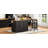 74.8" Kitchen Island With Extendable Dining Table, Kitchen Storage Cart With 3 Drawers, Power Outlet, Rolling Kitchen Island On Wheels With Spice Rack And 2 Door Cabinet, For Kitchen, Black-83197788