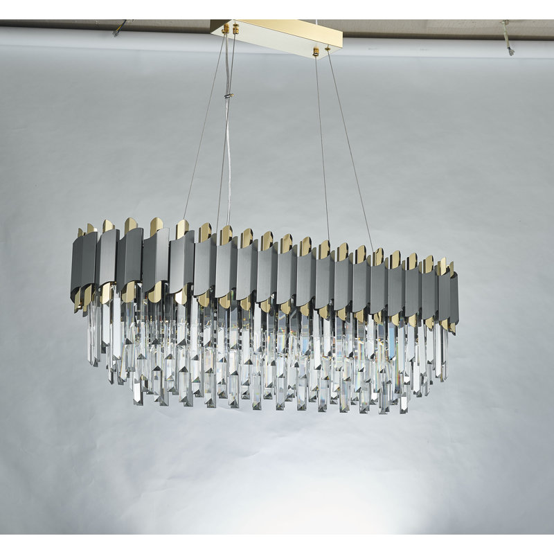 Mcgraw 10-Light Crystal Chandelier