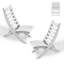 Chaise Adirondack pliante en plastique Alexeya-913834901