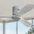 52 Inch Low Profile Ceiling Fan Dc 3 Carved Wood Fan Blade Noiseless Reversible Motor Remote Control Without Light-325862658-325862663