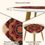 Ensemble de 2 tables basses gigognes Triangle