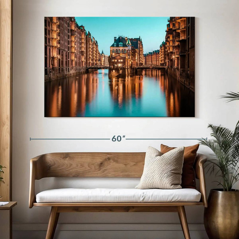 Ravi Hamburg Speicherstadt, 34" H x 51" W