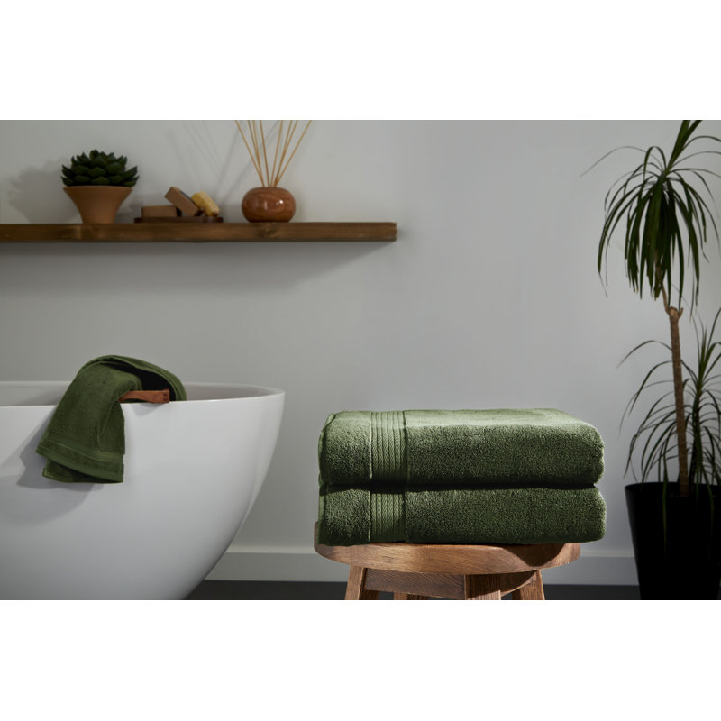 Serviettes de bain 2 pièces Ozdilek, 30 x 60 550 g / m² - 30 x 60 po, 100% coton turc, séchage rapide de luxe, très grand, résistant à la décoloration, écologique, léger, serviette spa, serviette en coton