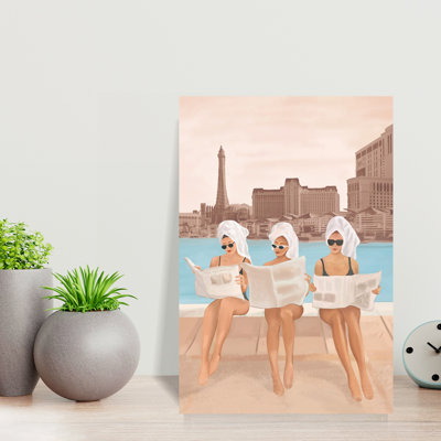 Flow Line - Wrapped Canvas Print