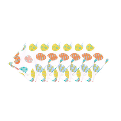 Serviette de table en coton 18 po Deiniol Eggs