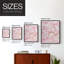 Rose Marble I, reproduction encadrée - bois massif-1753534395-1753534374