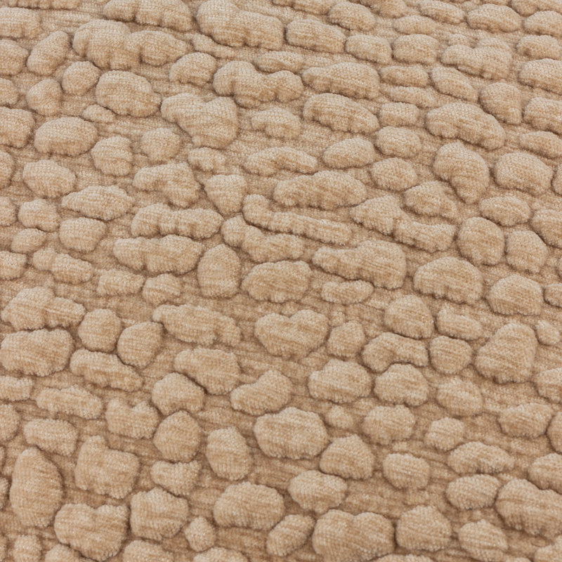 Pebble Square Cushion Cover, Tan