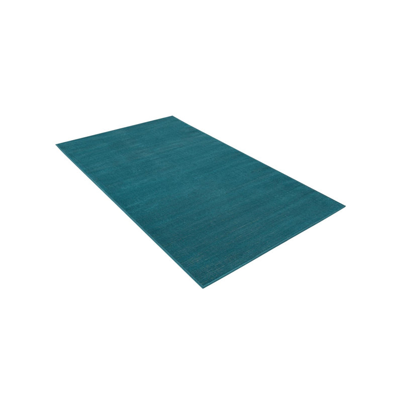Tapis bleu sarcelle Arzilla, Rectangle 3'1" x 5'3"