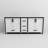 80 In. White Bath Vanity - Soft Close, Adequate Cabinet & Storage Space Unit Copious-1193263037-1193263036