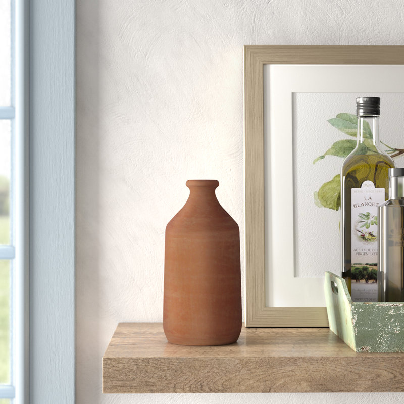 Persell 7.28'' Terracotta Table Vase