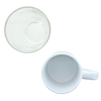 Tasse à café en verre Friends
