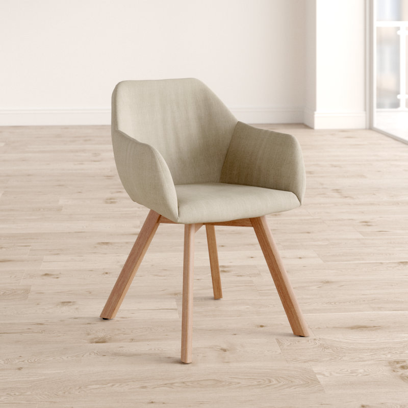 Alaina Upholstered Armchair, Beige