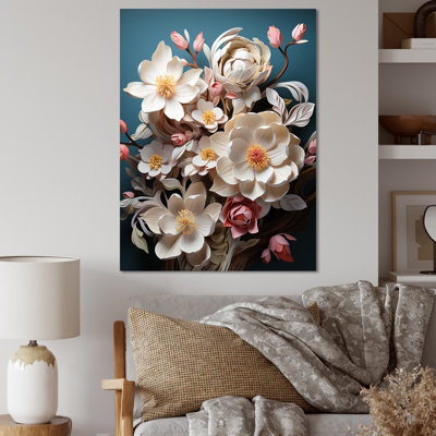 Somptueuses fleurs de magnolia
