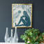 Toile encadrée de qualité supérieure Moon Gazer II - prête à être accrochée-127613078-127613074