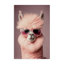 Fluffy Pink Glam Alpaca Canvas par Incado-1604924741